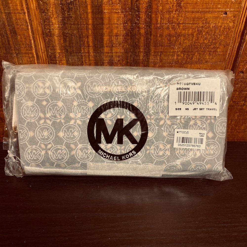 Michael Kors Large Continental Flora Perf Wallet - Picture 3 of 3